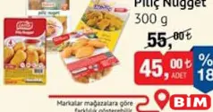 PİLİÇ NUGGET 300 G PİLİÇ NUGGET 300 G